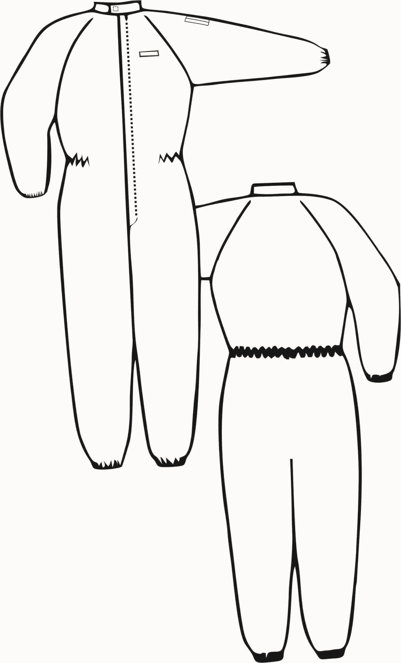 A104連身衣+披肩帽