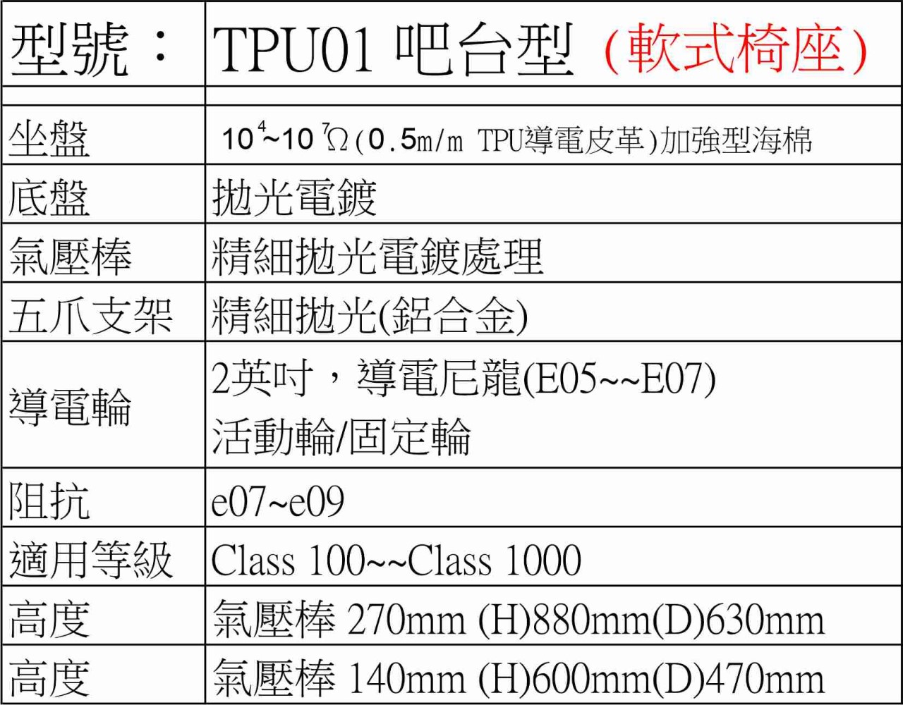 TPU01(軟式椅座)