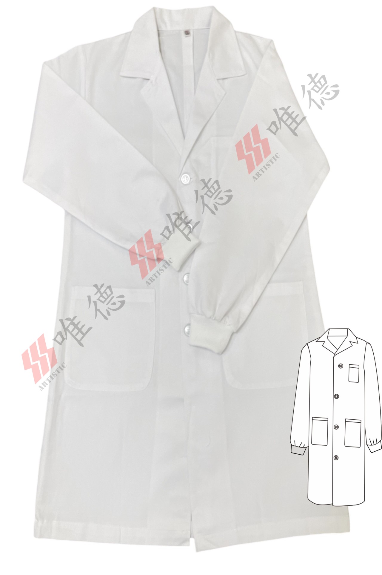 客製實驗衣